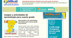 Desktop Screenshot of cuartodeprimaria.sallita.net